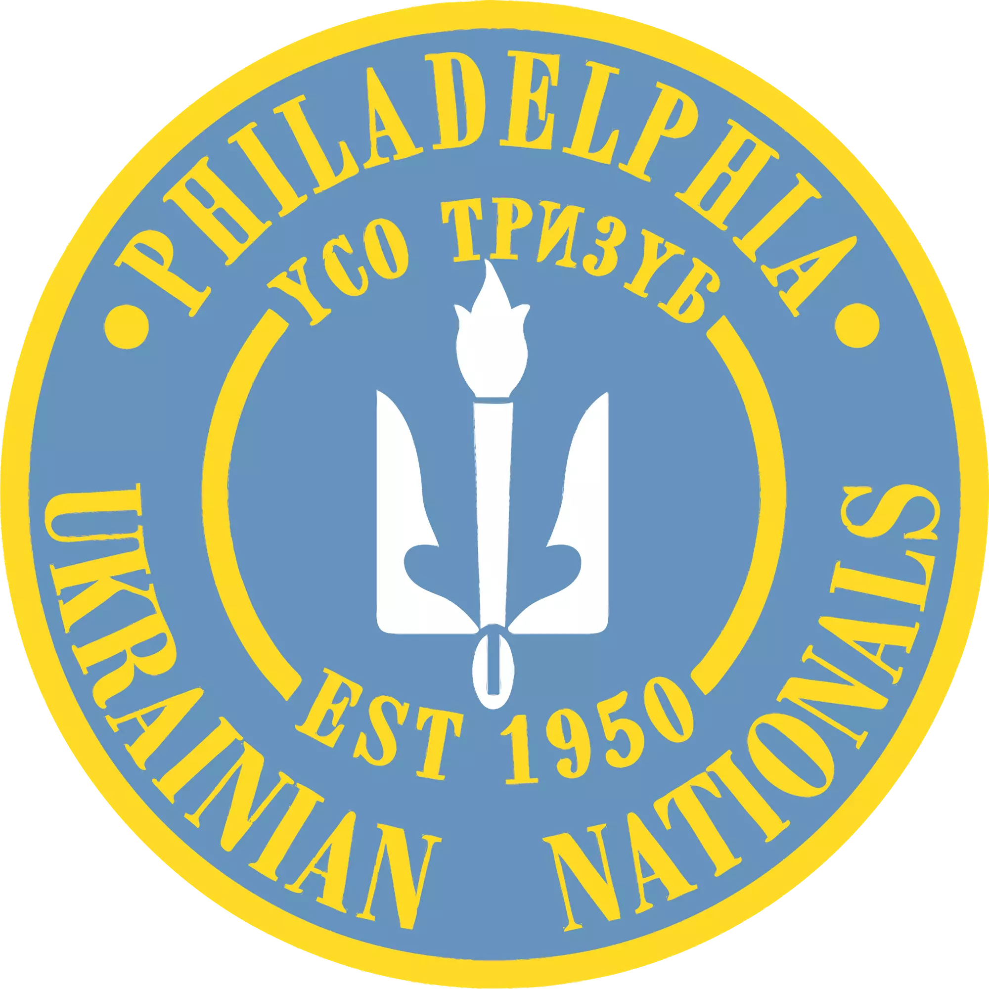 Philadelphia Ukranian Natonals logo